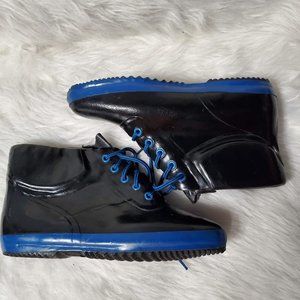 Vintage Women's Black Duck Boot Korea, 9